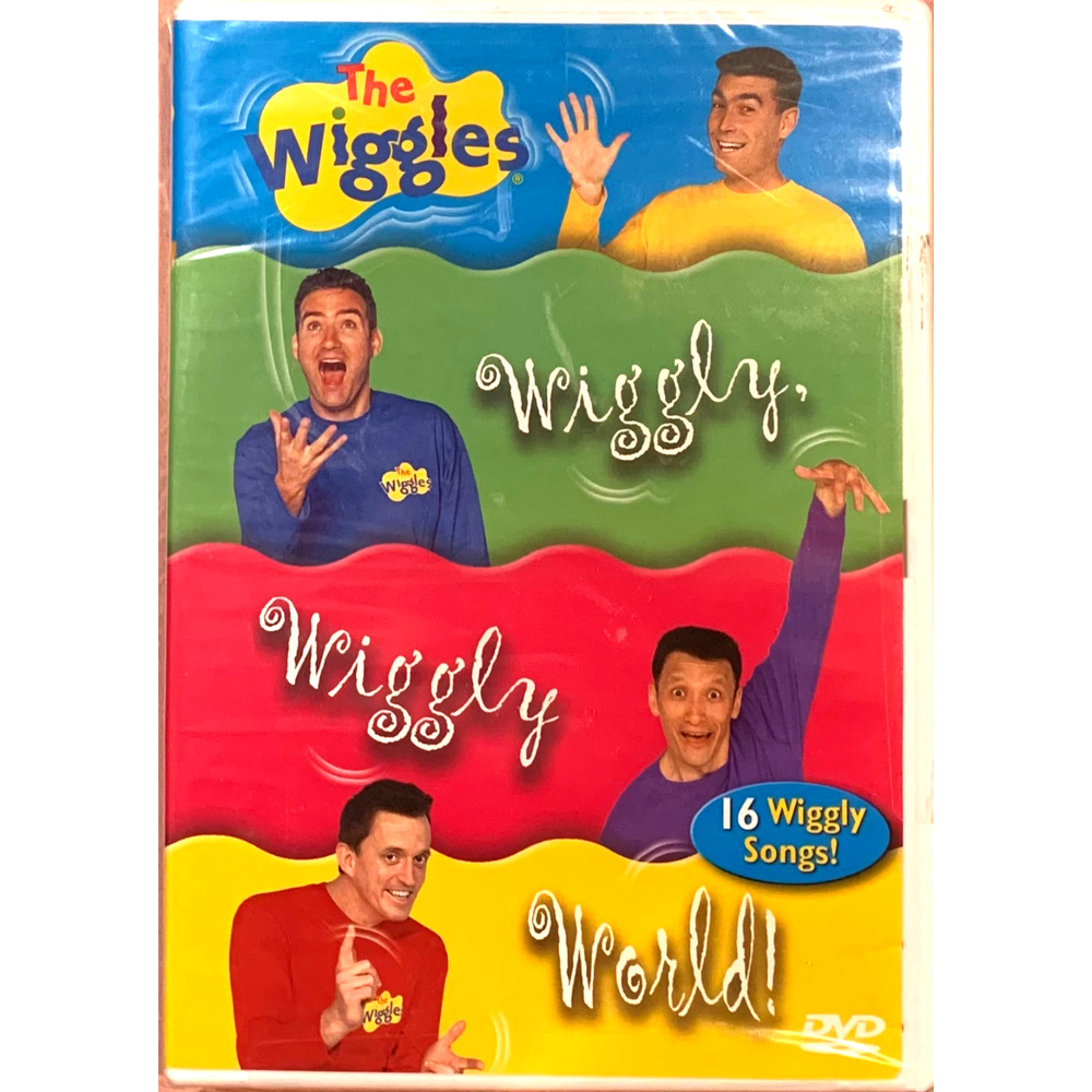 The Wiggles Wiggly, Wiggly World (DVD, 2005) Mint Disc SEALED Kids Music Songs